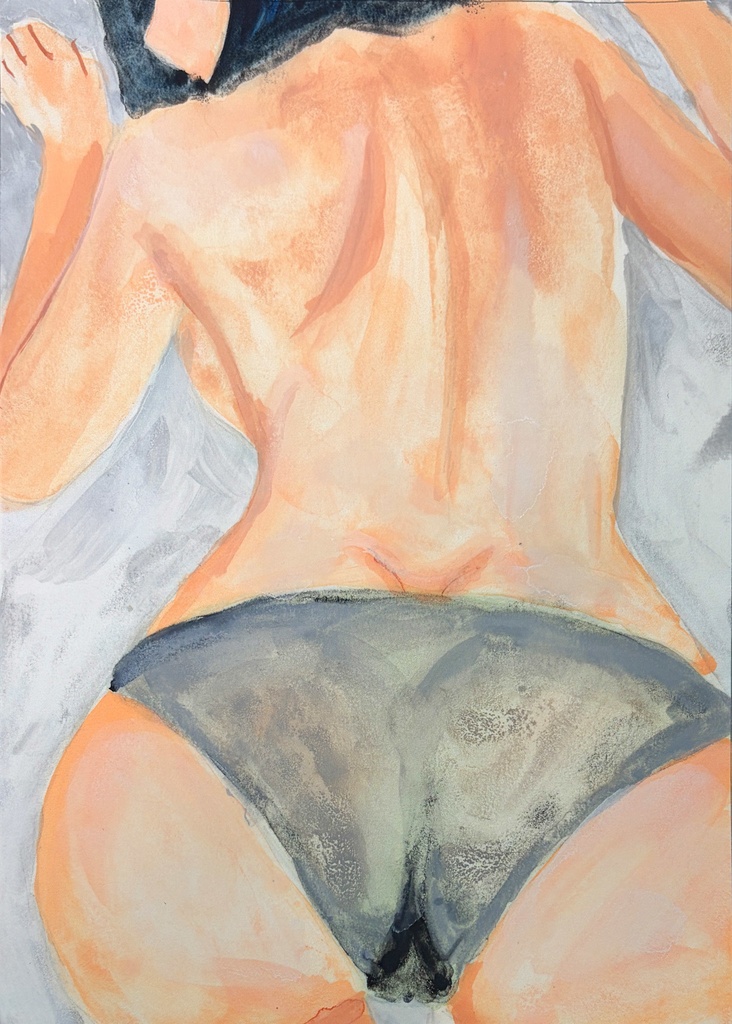 水彩画・fetishism5