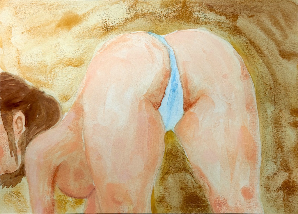 水彩画・fetishism6