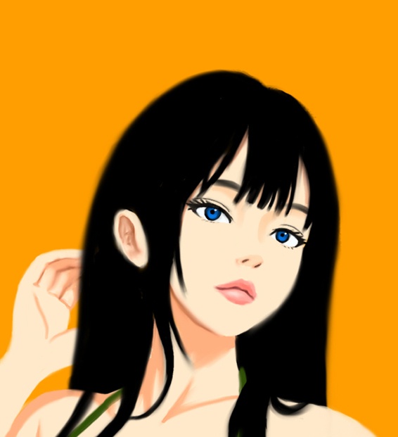 「深」高解像度デジタルアート