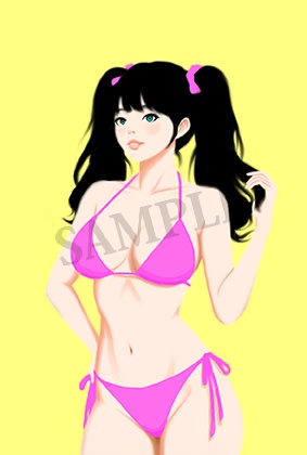 「華」高解像度デジタルアート