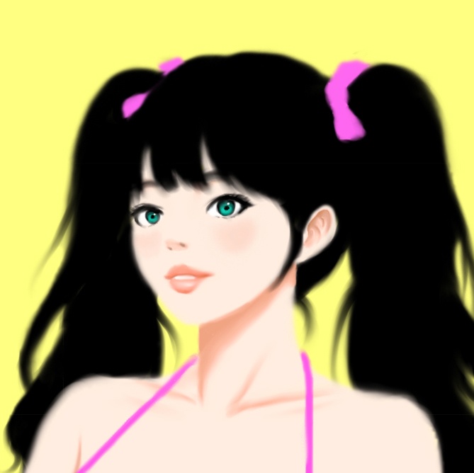 「華」高解像度デジタルアート