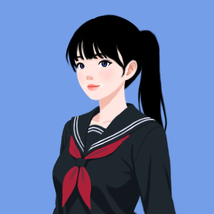 「純真」高解像度デジタルアート