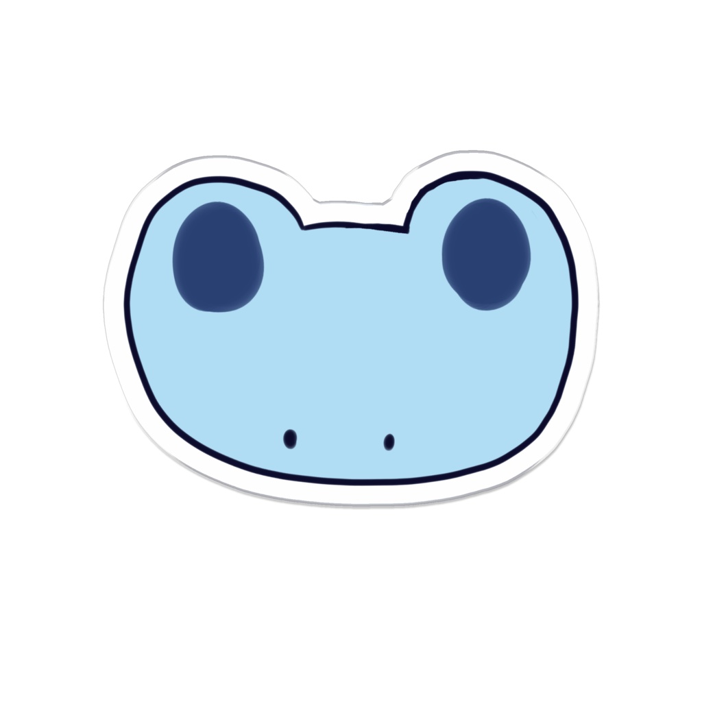 ねうさえるまバッジ