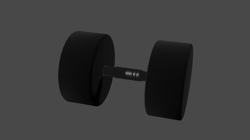 【3Dモデル】ダンベル