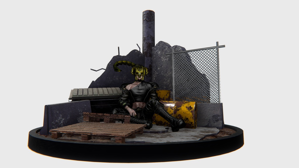 【箱庭】瓦礫上の孤独