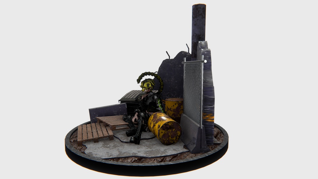 【箱庭】瓦礫上の孤独