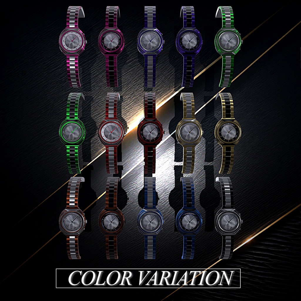 【VRChat想定】Custom Watch
