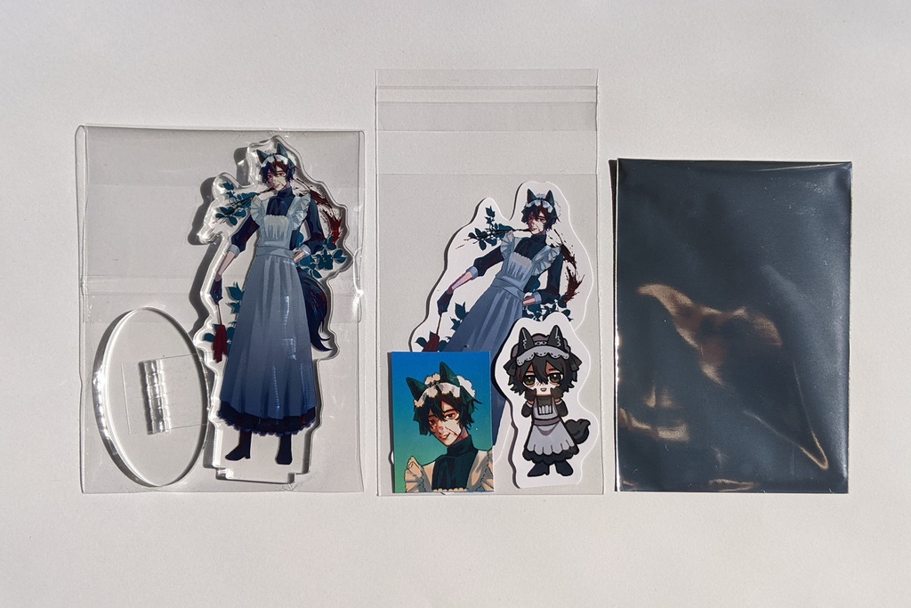 アクスタ_犬耳/狼耳男性メイド