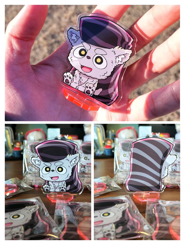 マイロくんの両面アクリルスタンド