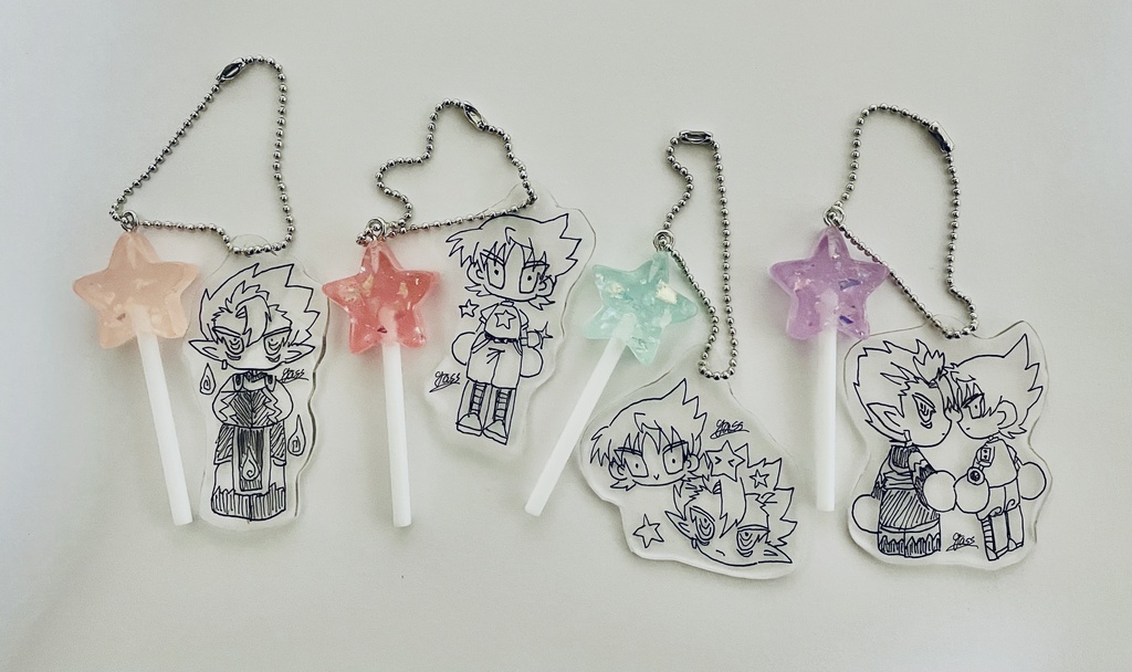 ｷﾗｷﾗｷｬﾝﾃﾞｨ~なｴﾝｹプラ板