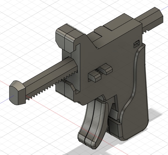 3Dプリント製フラックスガン 印刷済みモデル(セルフ組み立て)