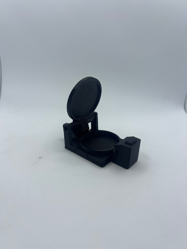 とあるアリエクペーストフラックスの蓋 3Dプリント済 セルフ組み立て