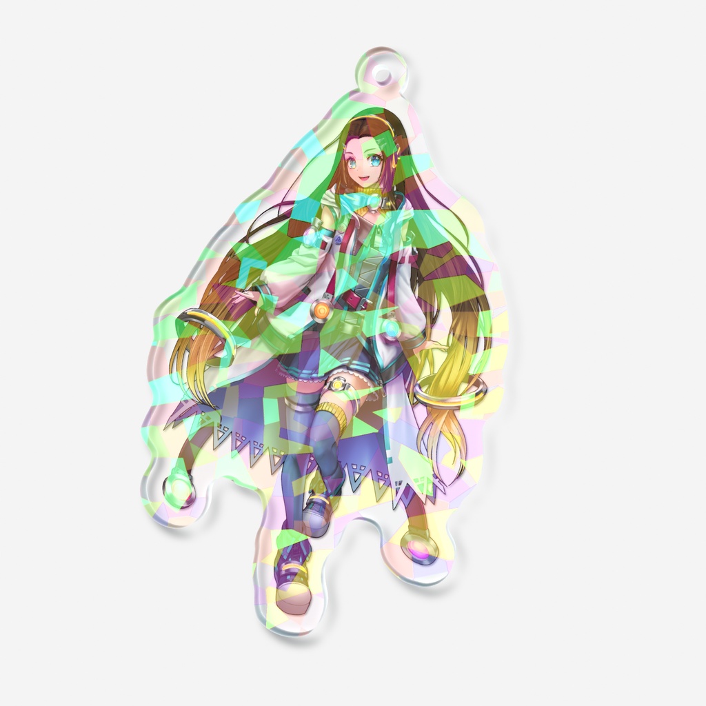 『Party Time』ホログラムアクリルキーホルダー