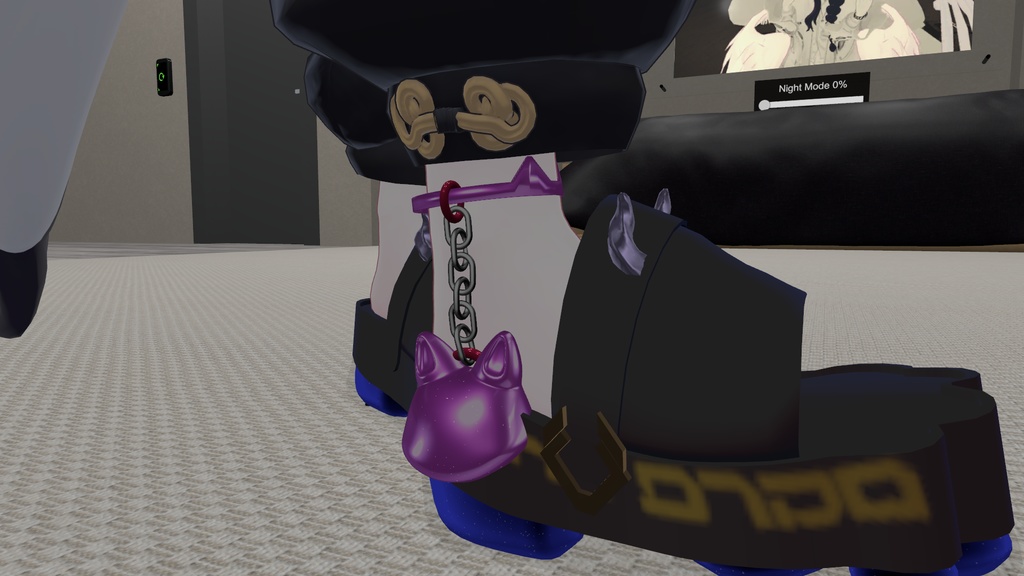 ねこのアンクルチャーム