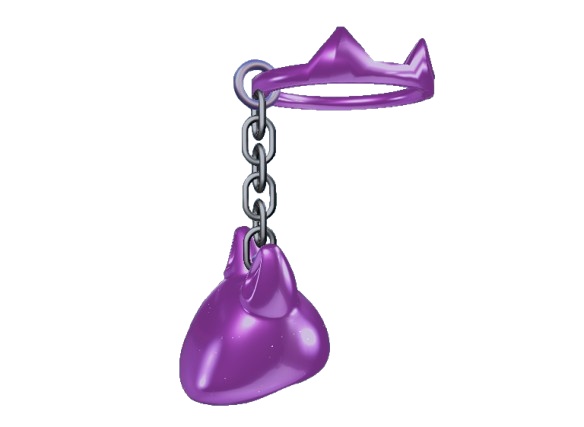 ねこのアンクルチャーム