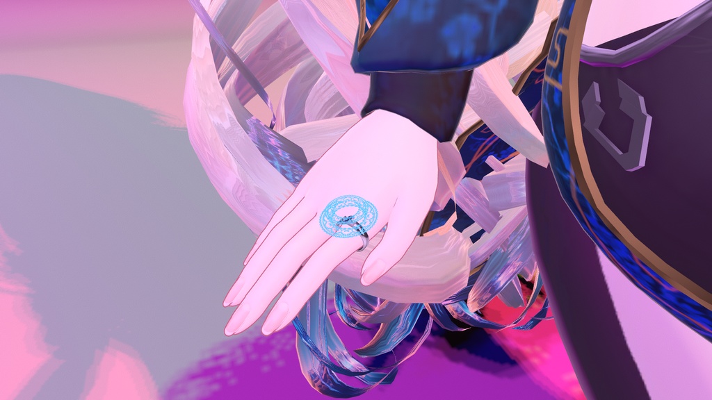 魔法陣ギミック付きリング