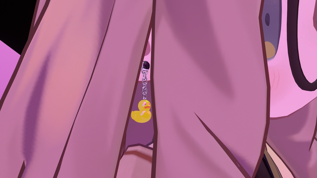 あひるちゃんのピアス