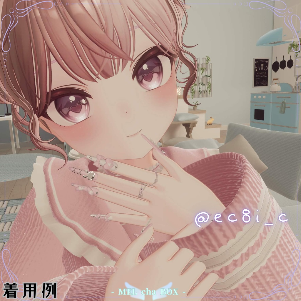 【ねこ!】Nekoring - Cat & Paw Ring Set -【おまけピアス無料Free】