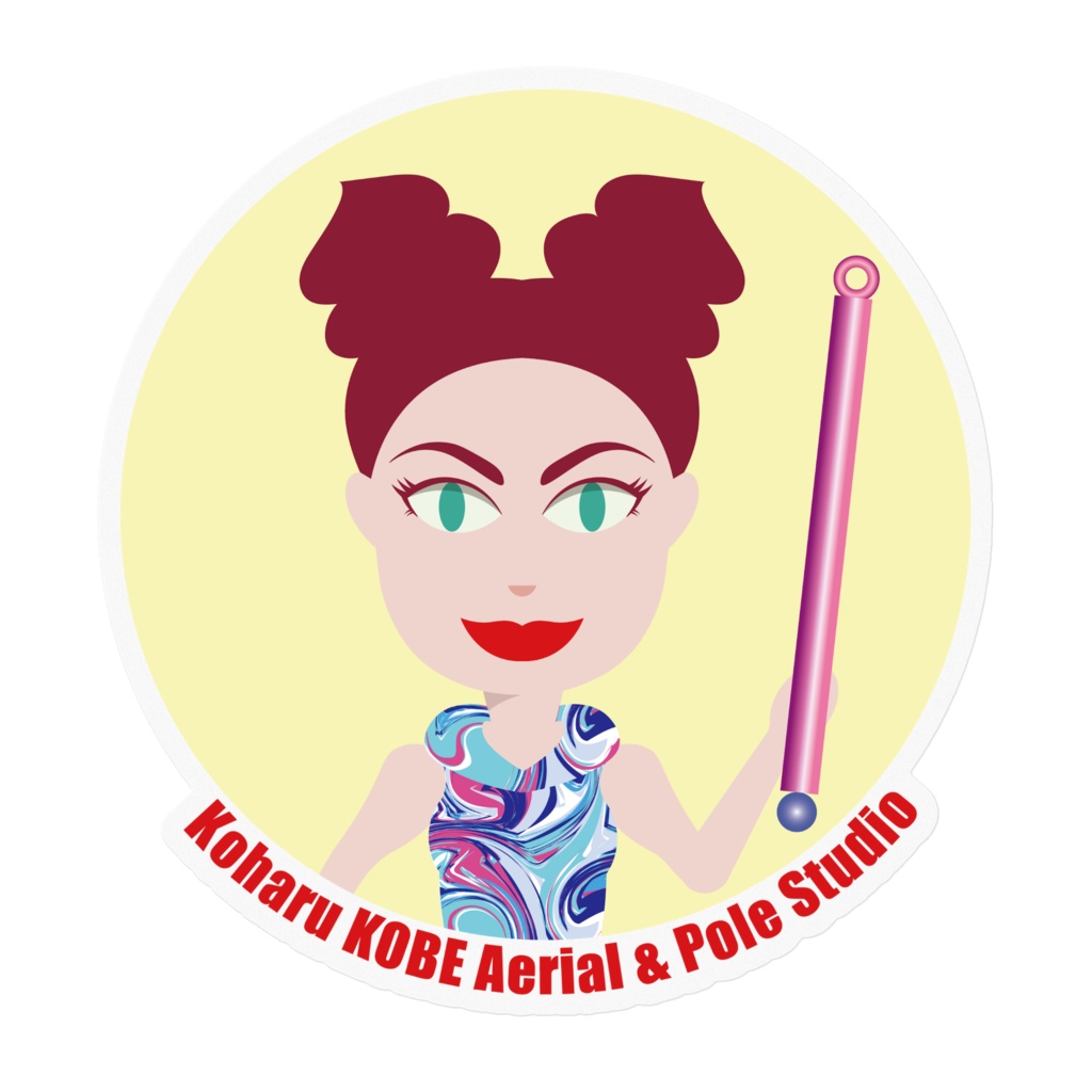 こはるステッカー