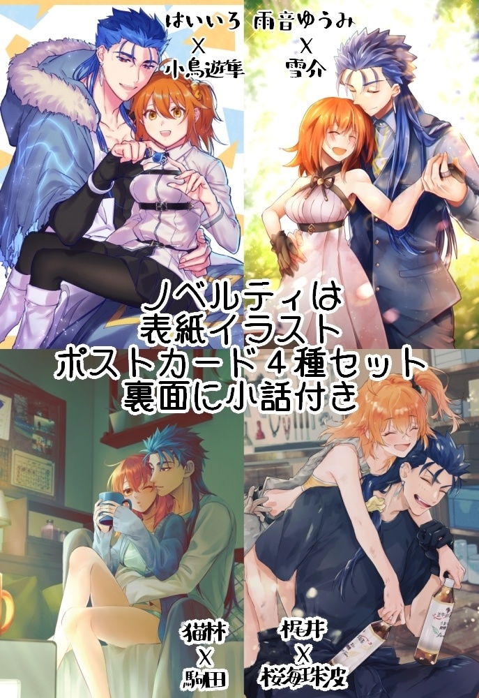 キャスぐだ♀挿絵付き小説アンソロジー「N×P」