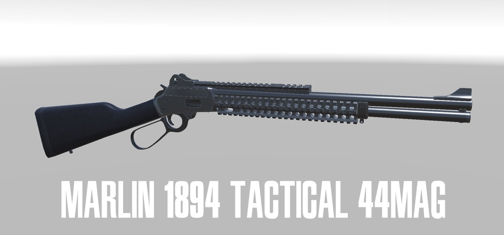 【VRChat想定】Marlin 1894 Tactical 44MAG
