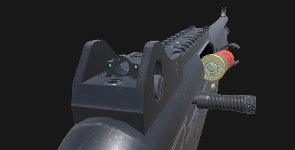 【VRChat想定】Taran Tactical Benelli M4