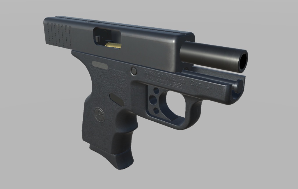 【VRChat想定】Intratec CAT-9