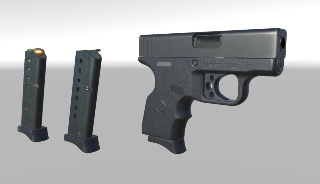 【VRChat想定】Intratec CAT-9