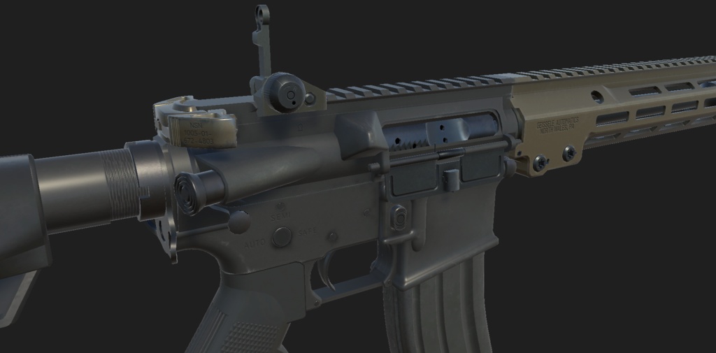 【VRChat想定】URG-I SOPMOD BLOCK3