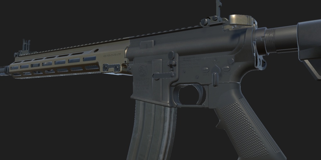 【VRChat想定】URG-I SOPMOD BLOCK3