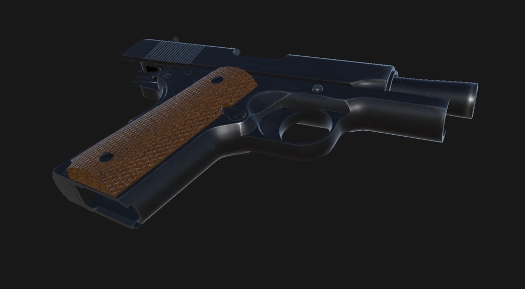 【VRChat想定】Colt M1991 A1 Compact