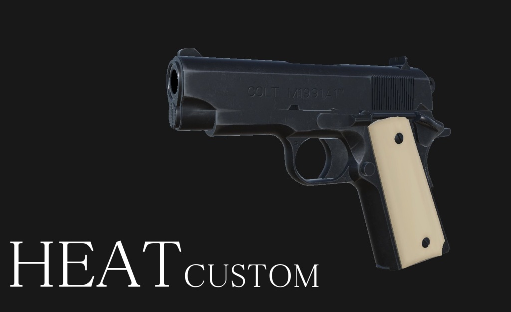 【VRChat想定】Colt M1991 A1 Compact
