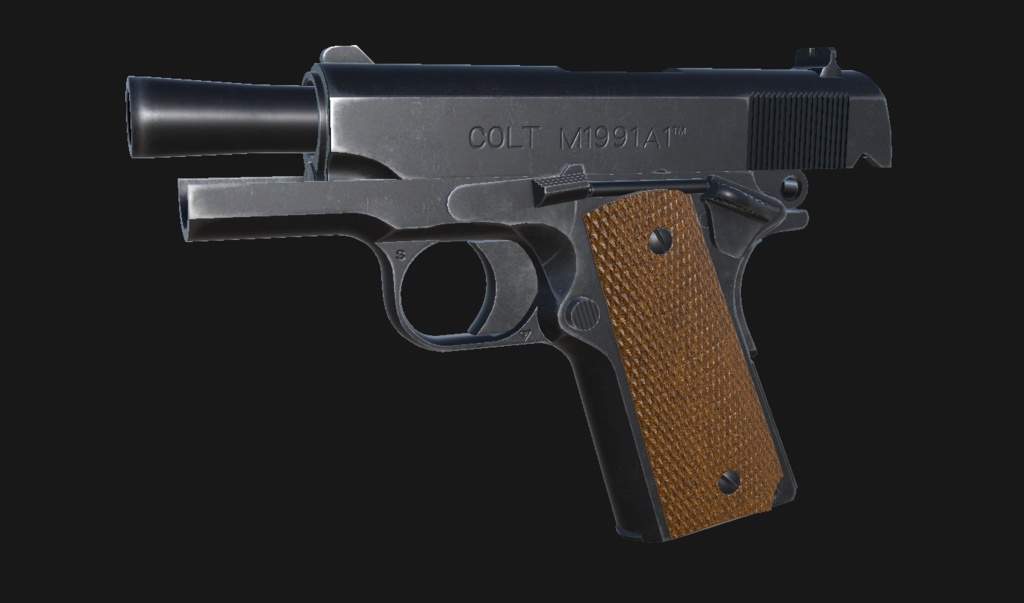 【VRChat想定】Colt M1991 A1 Compact