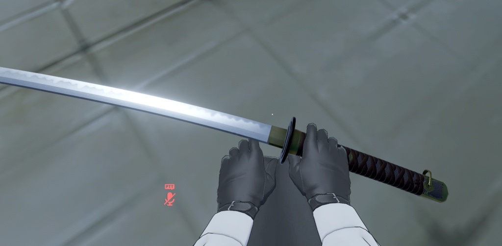 【VRChat想定】海軍太刀型軍刀