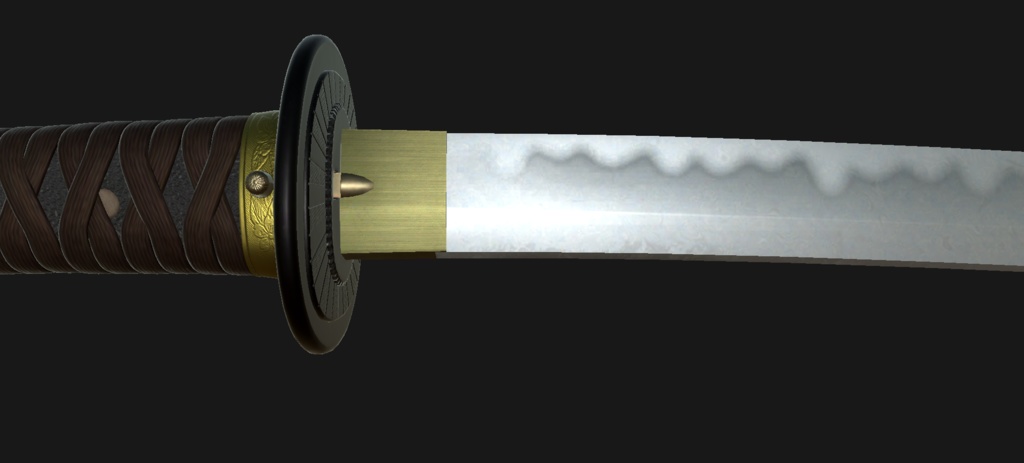 【VRChat想定】海軍太刀型軍刀