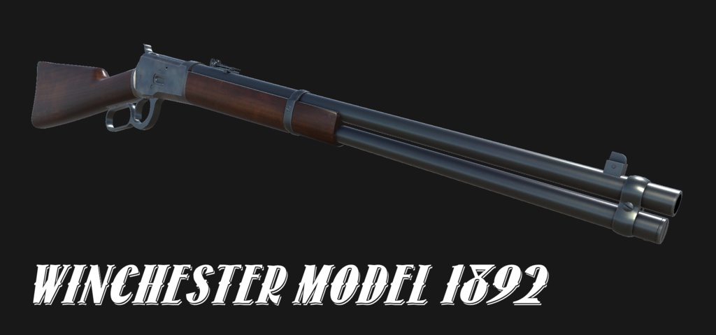 【VRChat想定】Winchester Model 1892