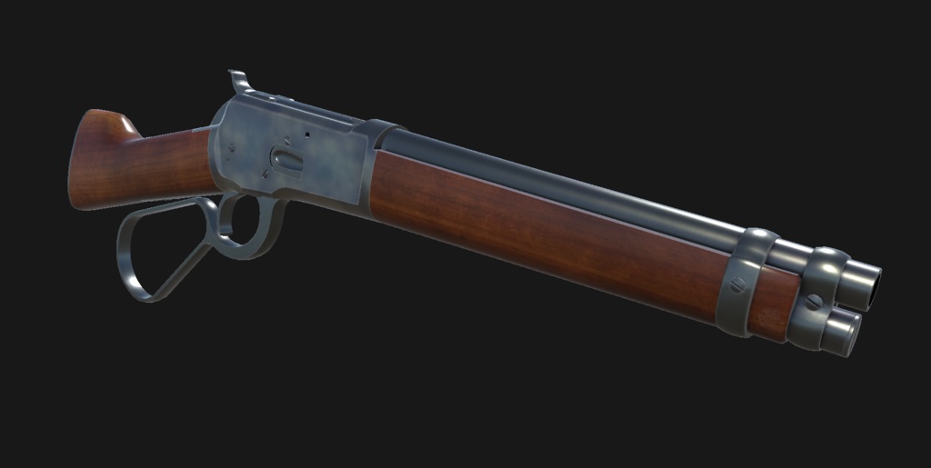 【VRChat想定】Winchester Model 1892