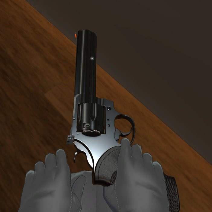 【VRChat想定】Colt King Cobra .357 Magnum