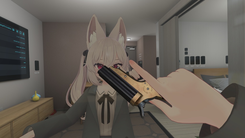 【VRChat想定】Sharps 4 Barrel Derringer