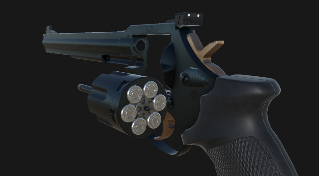 【VRChat想定】Manurhin MR73