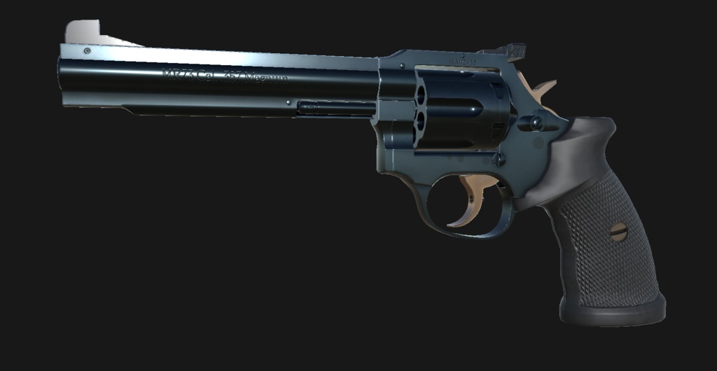 【VRChat想定】Manurhin MR73