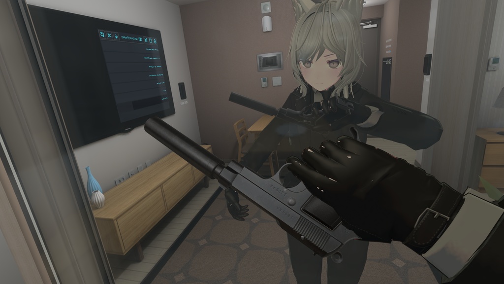【VRChat想定】Beretta M1934