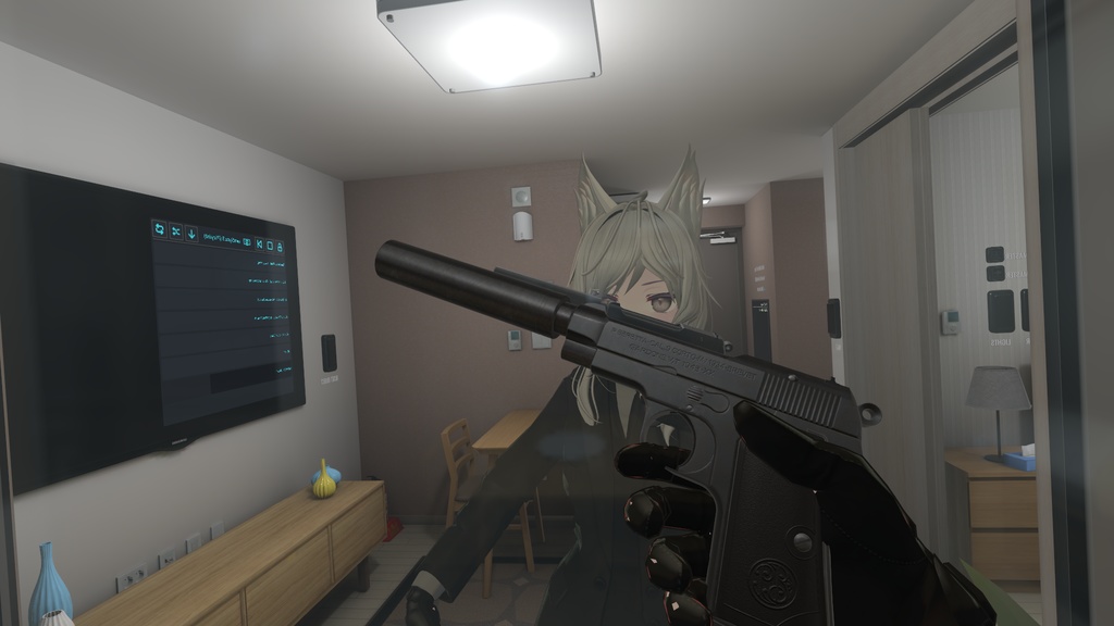 【VRChat想定】Beretta M1934