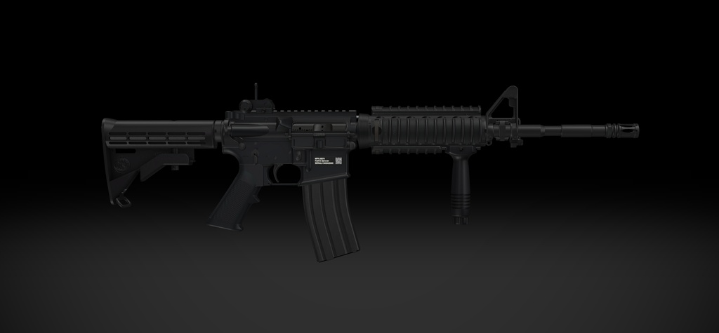 【VRChat想定】FN-15 Military Collector M4