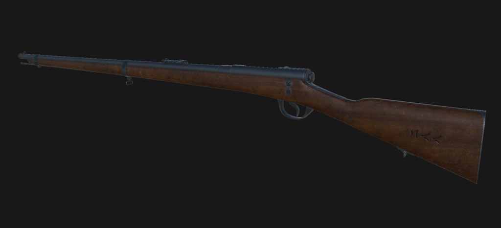 【VRChat想定】十八年式村田銃