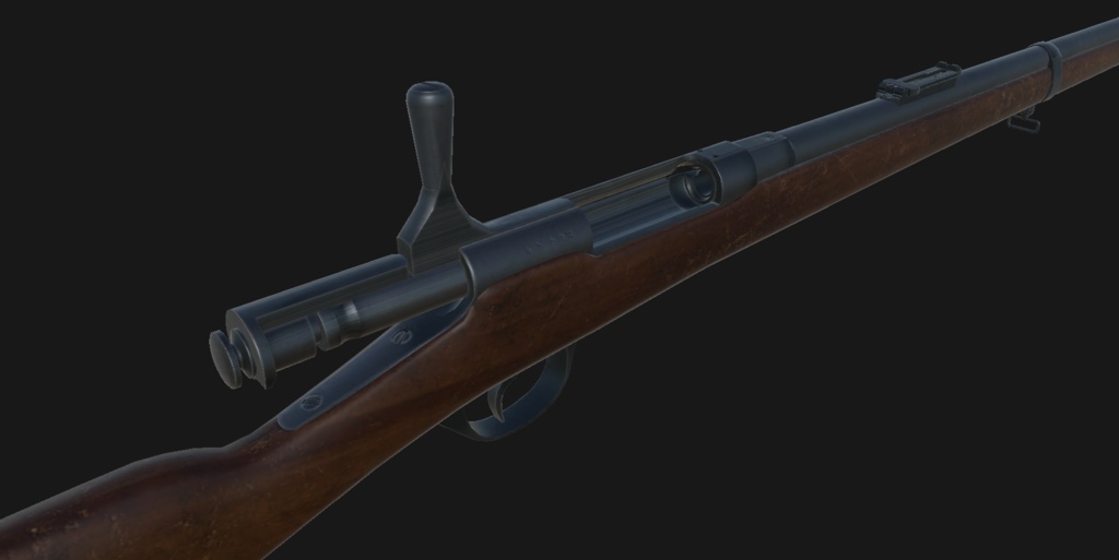 【VRChat想定】十八年式村田銃