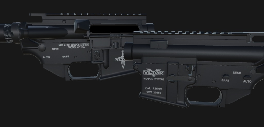 【VRChat想定】FN-15用 刻印パック