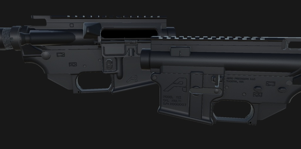【VRChat想定】FN-15用 刻印パック