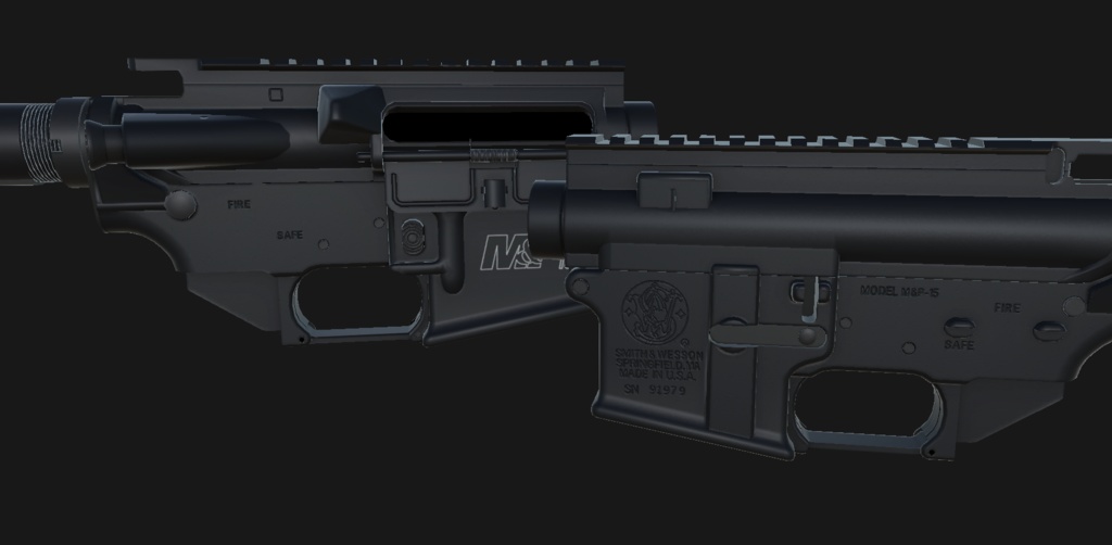 【VRChat想定】FN-15用 刻印パック