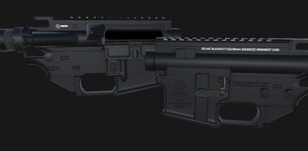 【VRChat想定】FN-15用 刻印パック